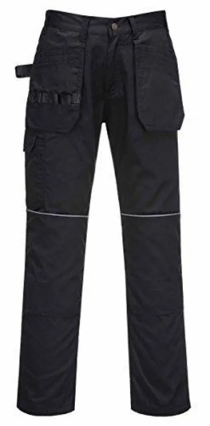 Portwest Value Tradesman Holster Pocket Work Trousers with Kneepad pockets  - C720