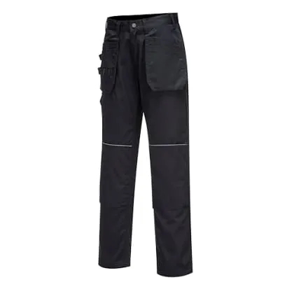 Portwest Value Tradesman Holster Pocket Work Trousers with Kneepad pockets  - C720