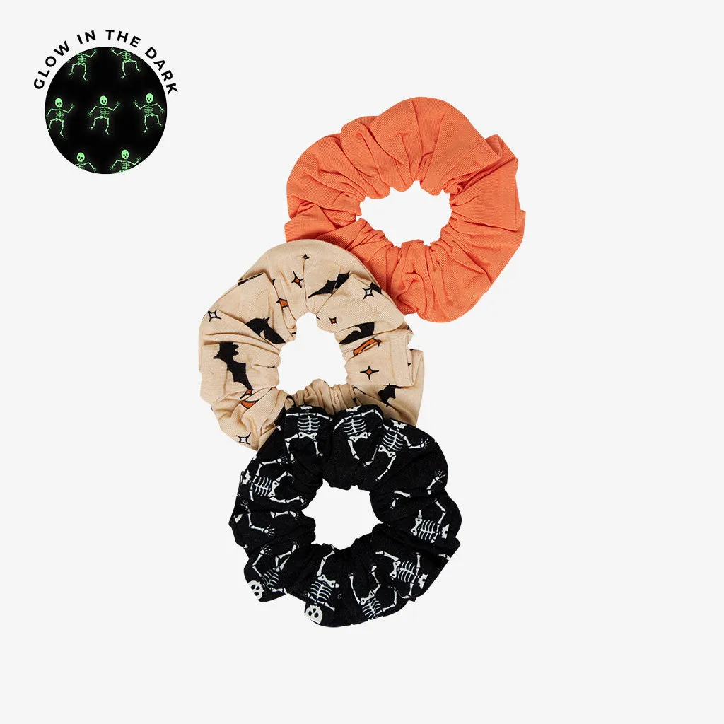 Posh Peanut Dancing Skelly 3 Pack Scrunchie Set