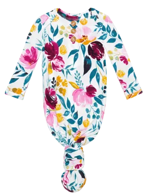 Posh Peanut Jozie Wood Button Knotted Gown