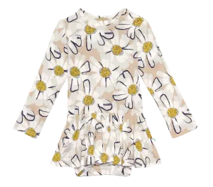 Posh Peanut Maxine L/S Twirl Skirt Bodysuit