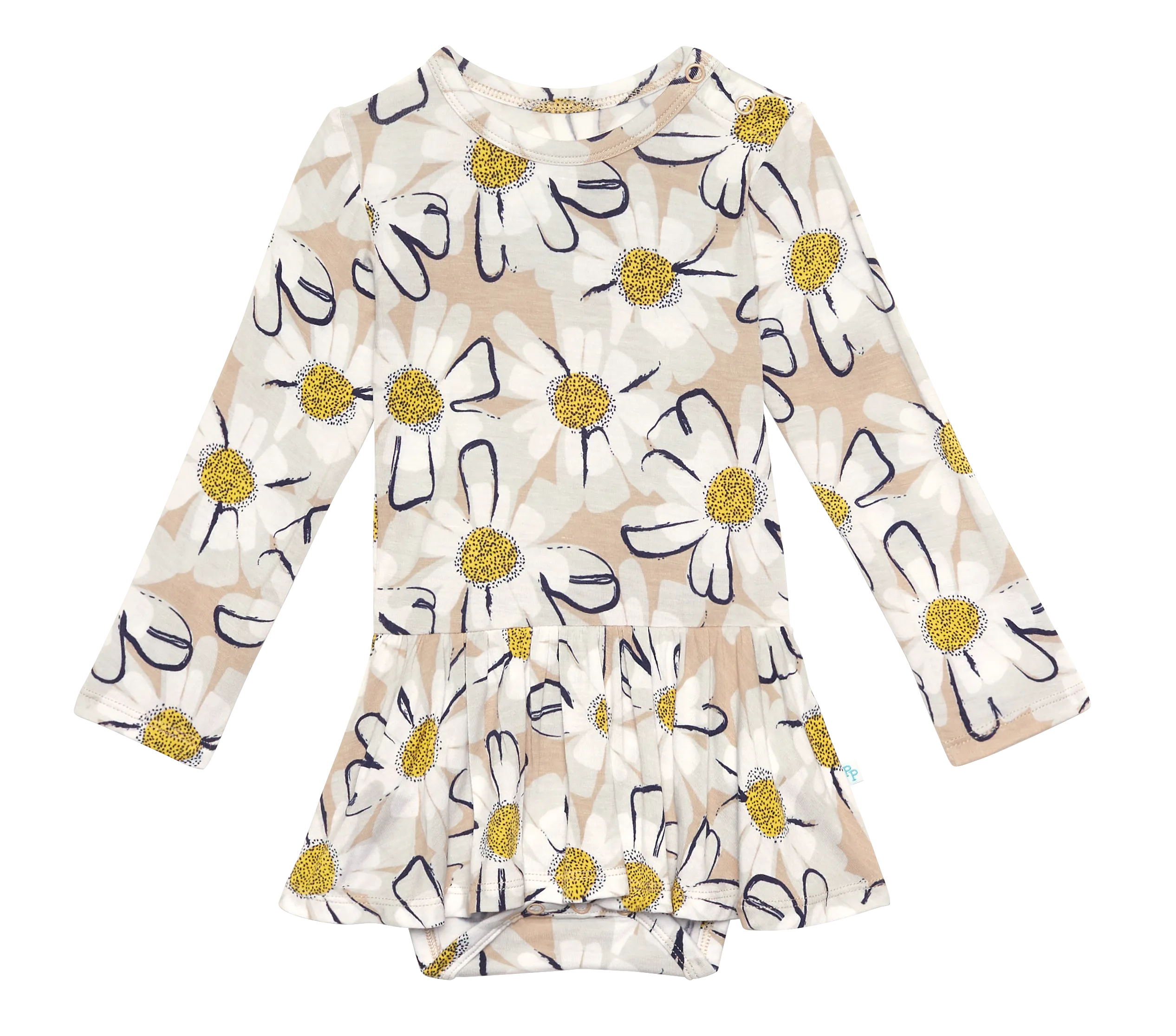 Posh Peanut Maxine L/S Twirl Skirt Bodysuit