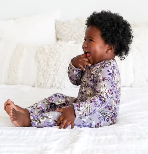 Posh Peanut Trinity Floral Ruffled Romper