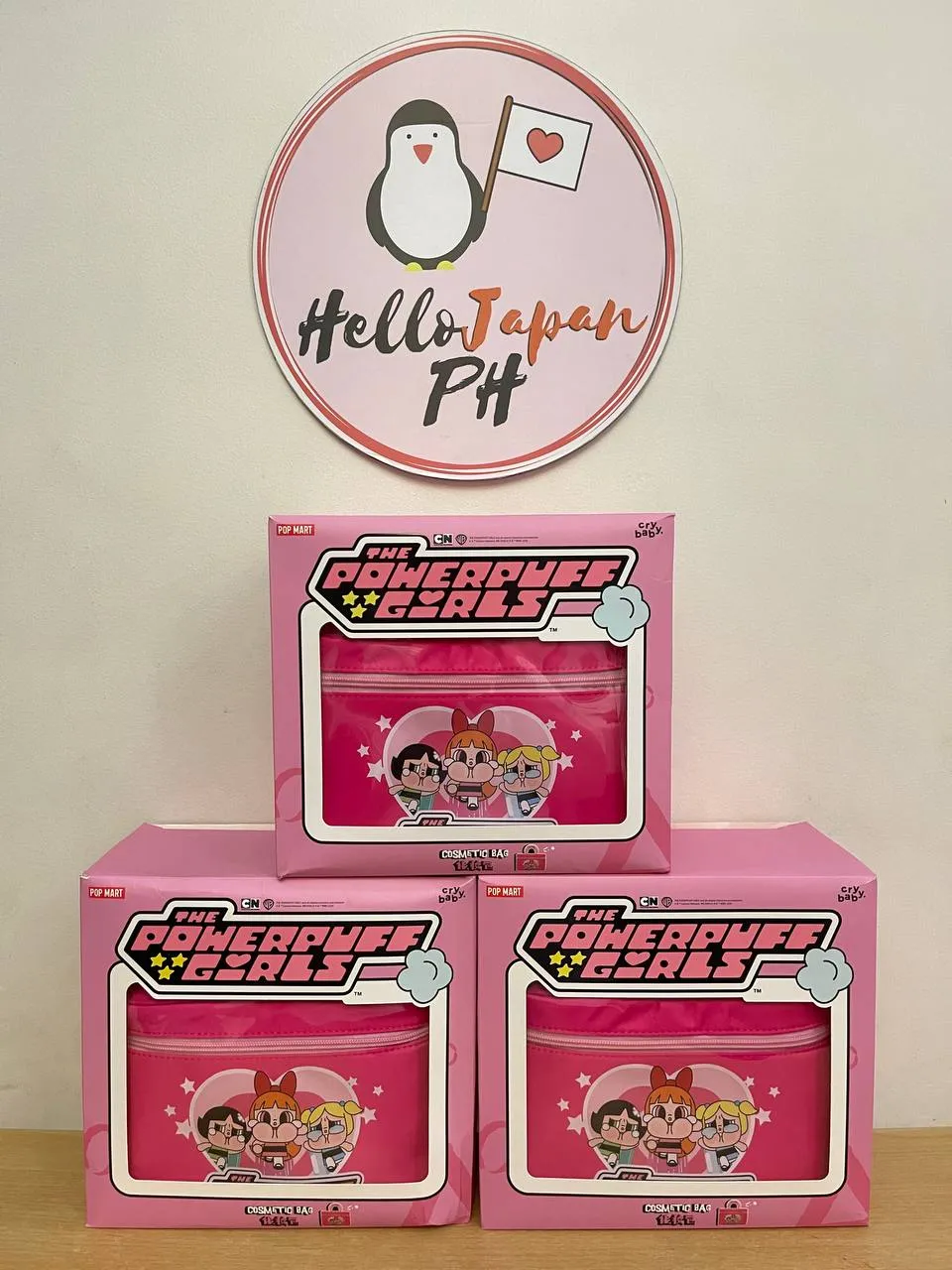 Powerpuff Cosmetic Pouch (ONHAND)