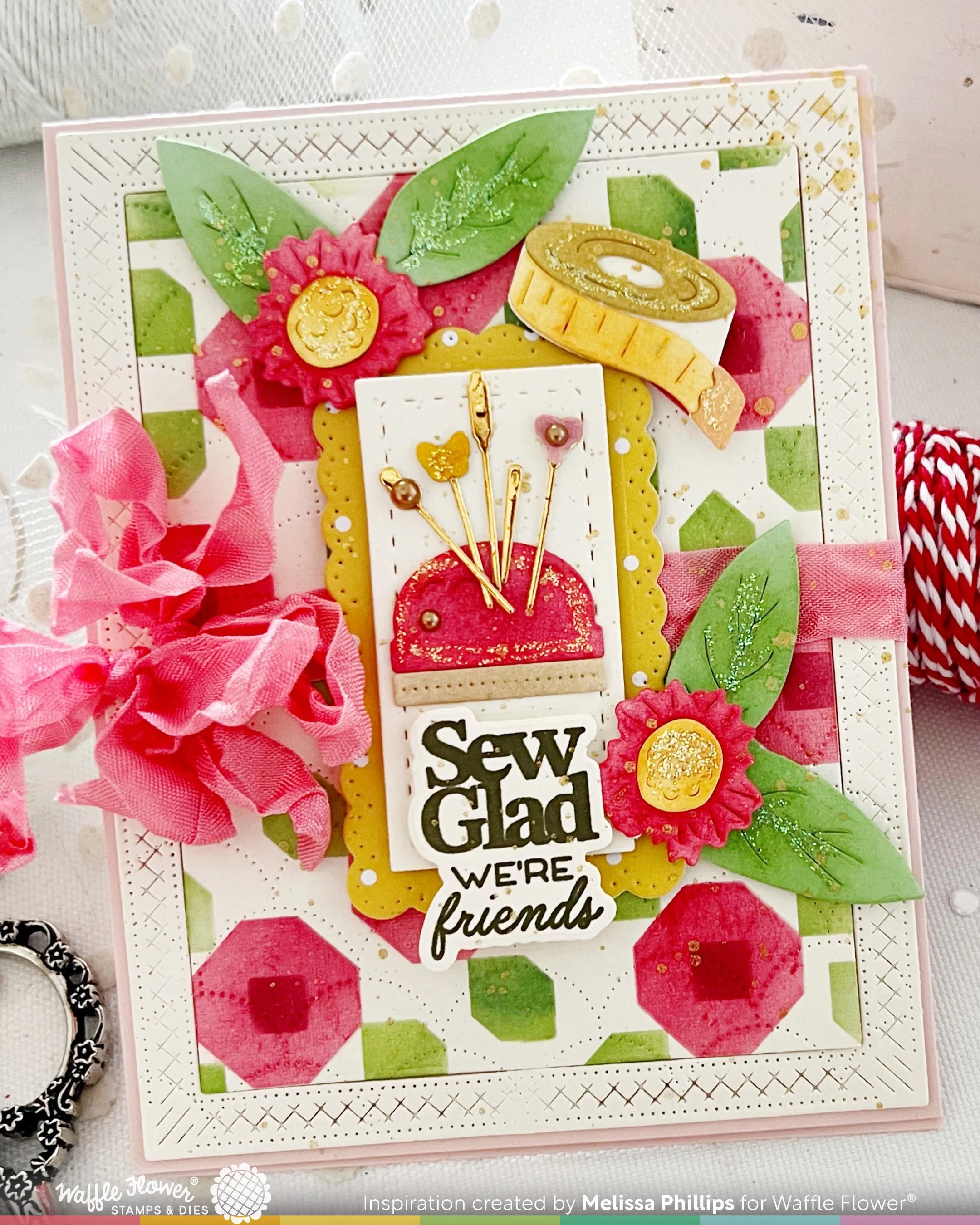(Pre-Order) Quilted Hug Sentiments Stamp Set