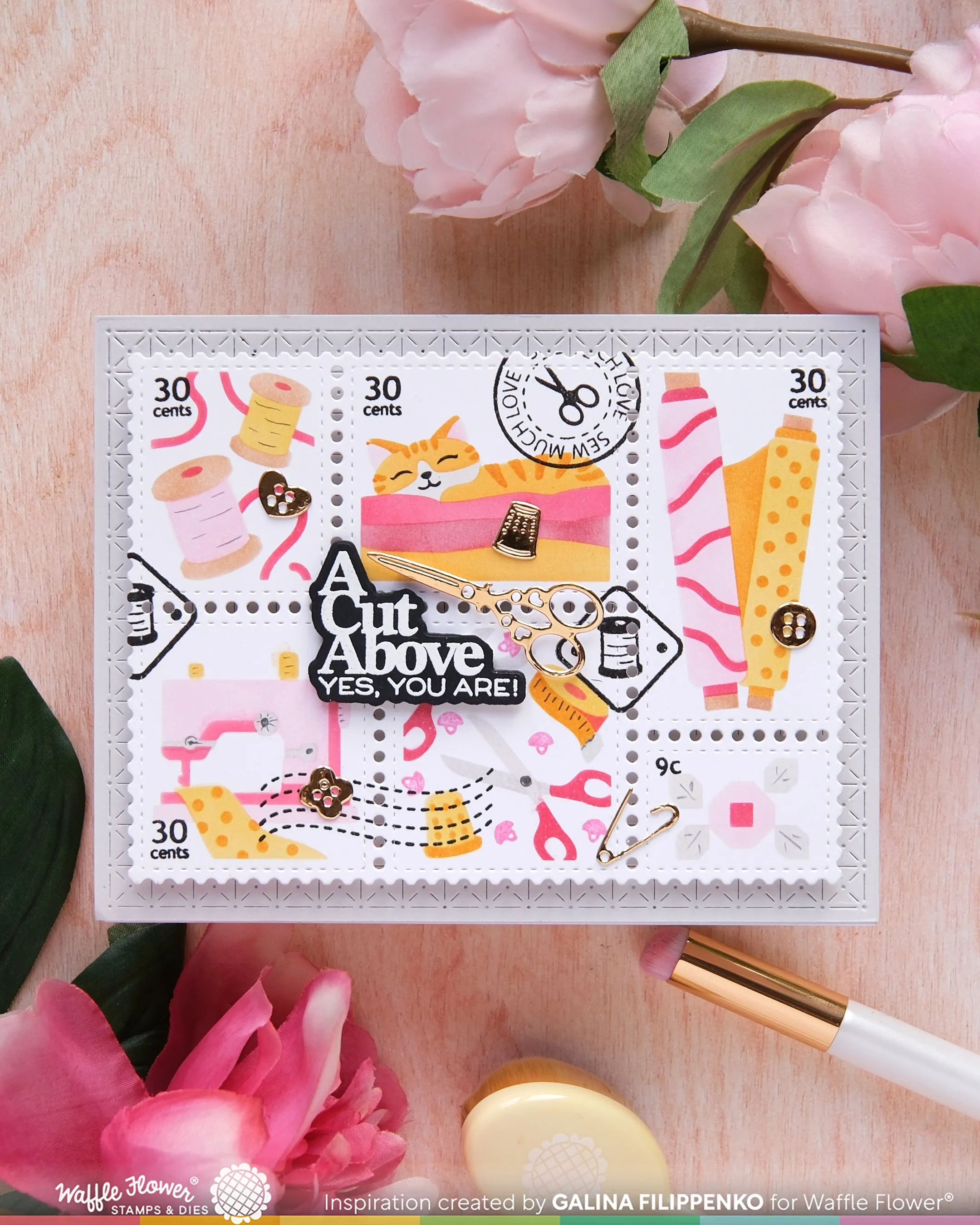 (Pre-Order) Quilted Hug Sentiments Stamp Set