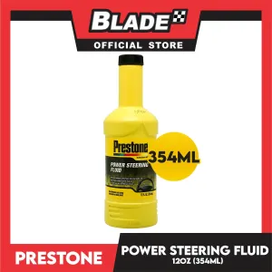 Prestone Power Steering Fluid AS-260Y 12oz (354ml) Anti Wear Additives Extended