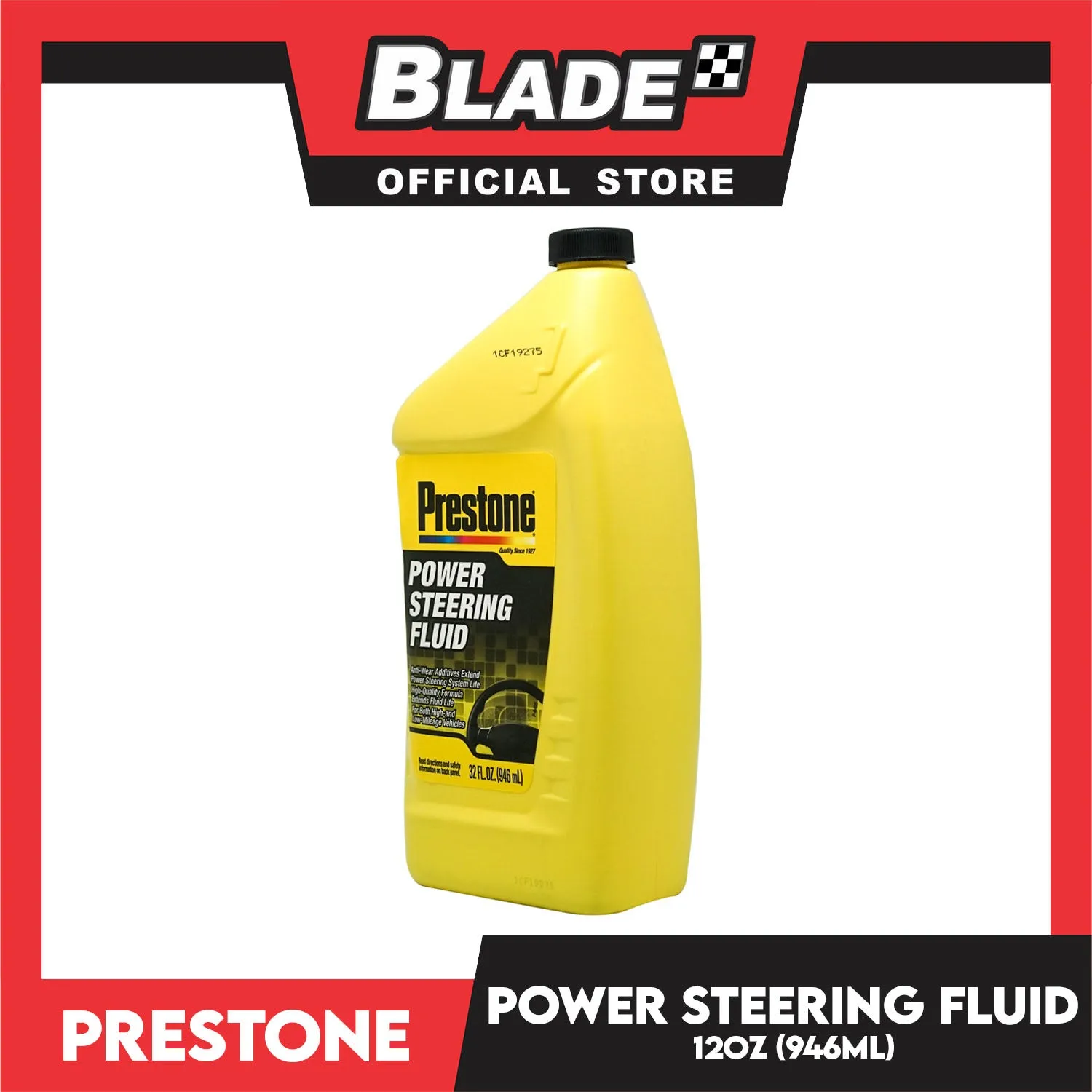 Prestone Power Steering Fluid AS-26IY 32oz (946ml) Anti Wear Additives Extended
