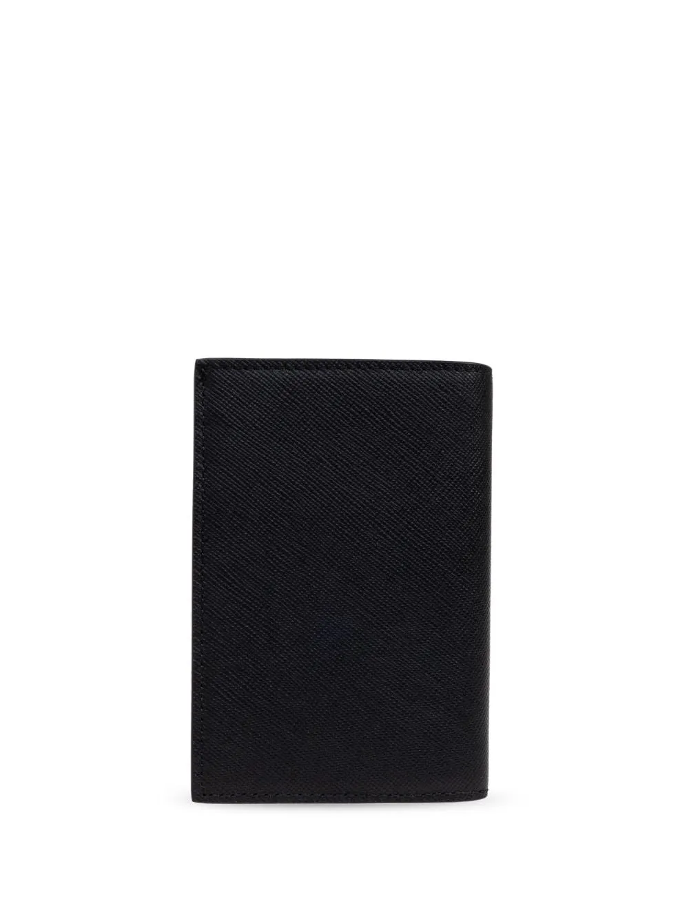 Printed leather wallet