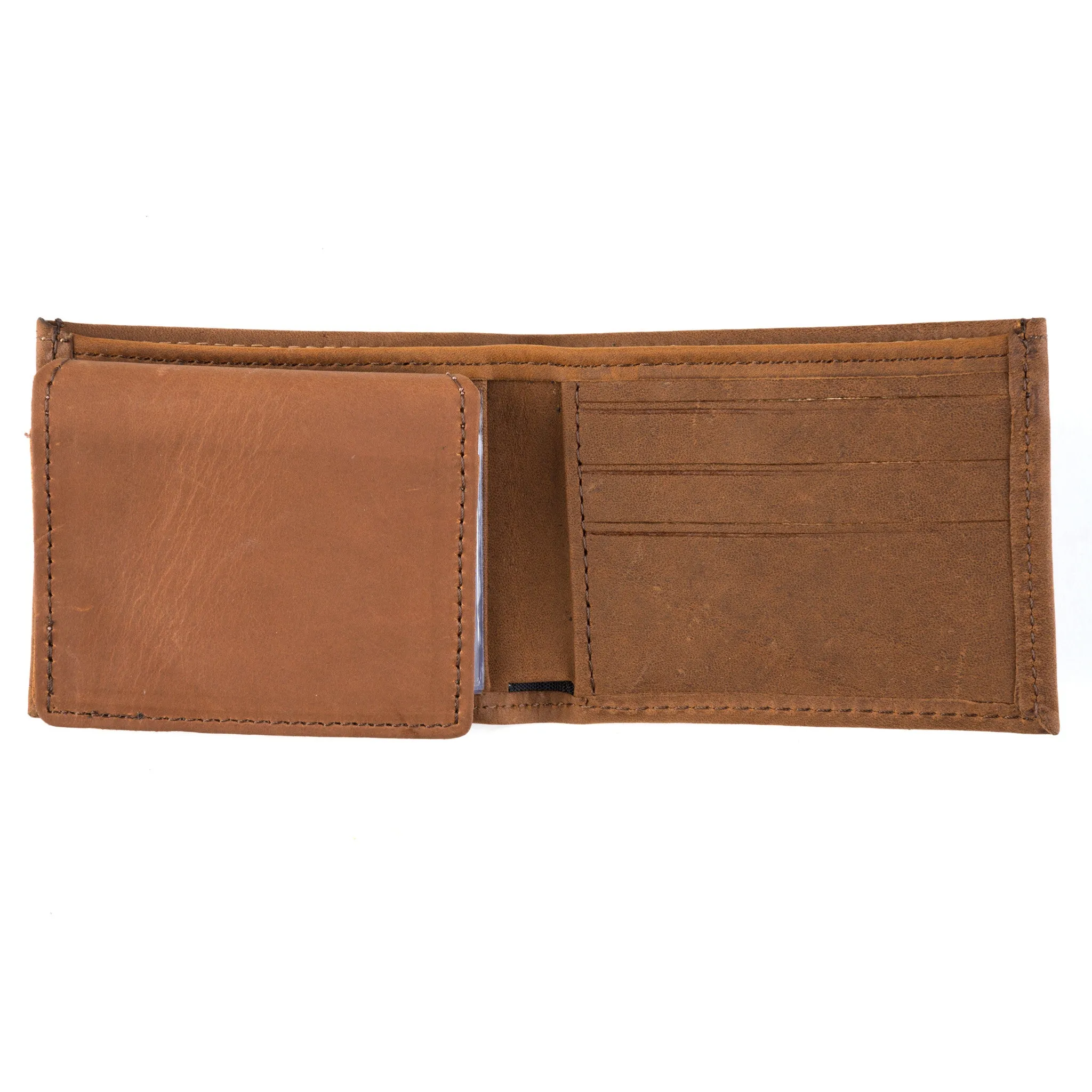 PU306-46  Billfold- Brown