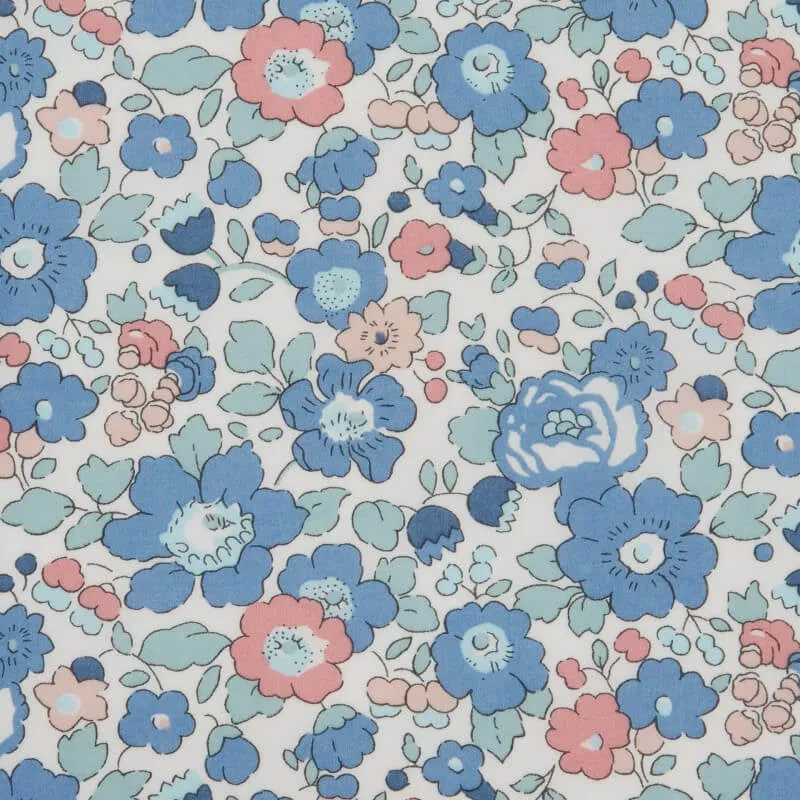 Puffed Romper - Floral Liberty