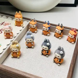 Pumpkin Labubu Charm