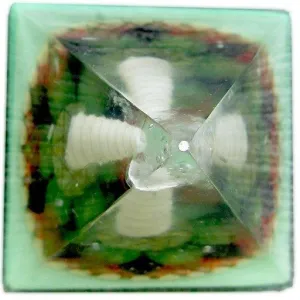 Pyramid with Quantum Generator of the Fourth Chakra Anahatta