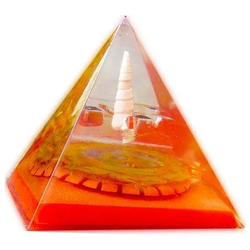Pyramid with Quantum Generator of the Second Chakra Svathisthana