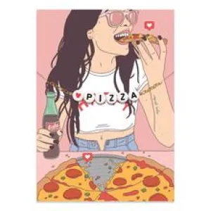 "PIZZA" Alphabet Bracelet