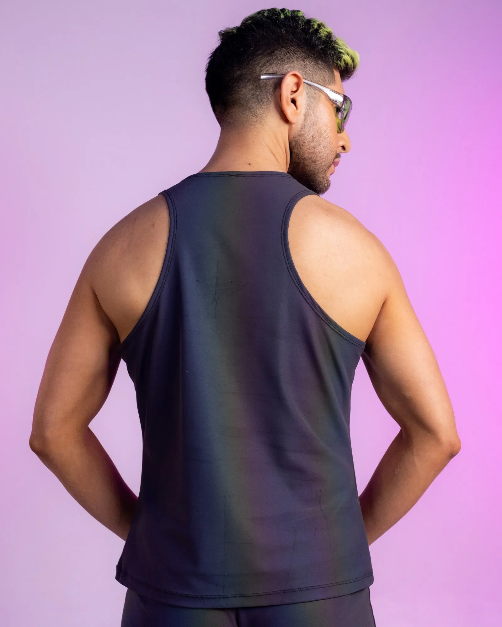 Rainbow Reflective Tank Top