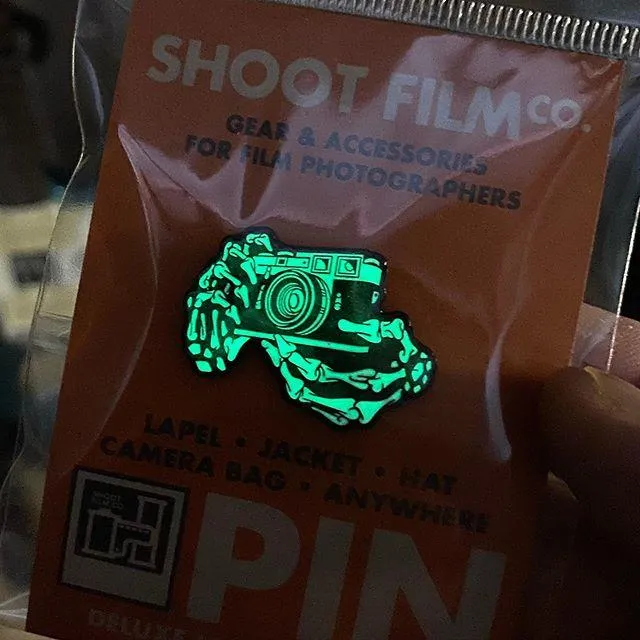 Rangefinder - GLOW IN THE DARK - Pin