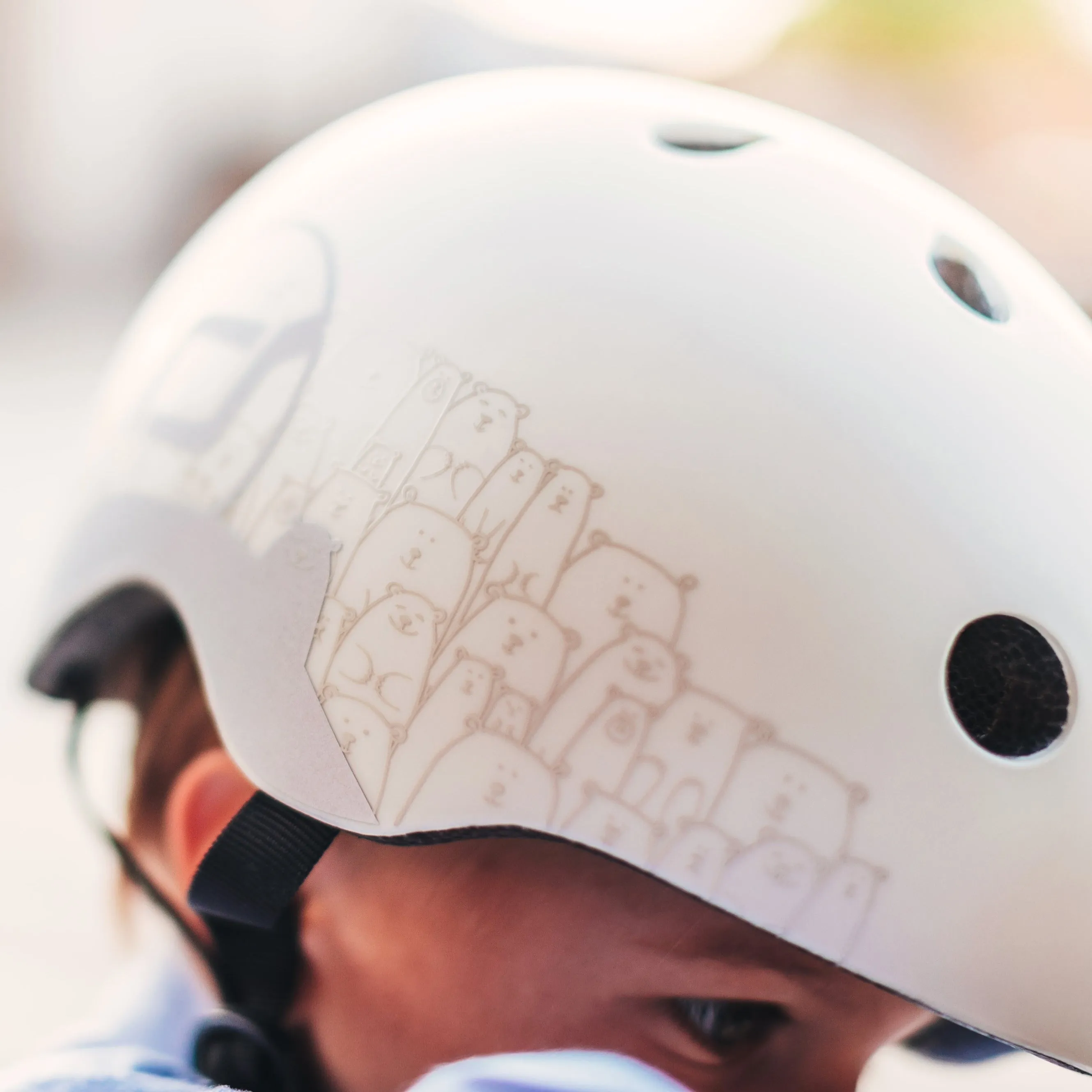 Reflective Baby Helmet (Ash)(XXS-S)
