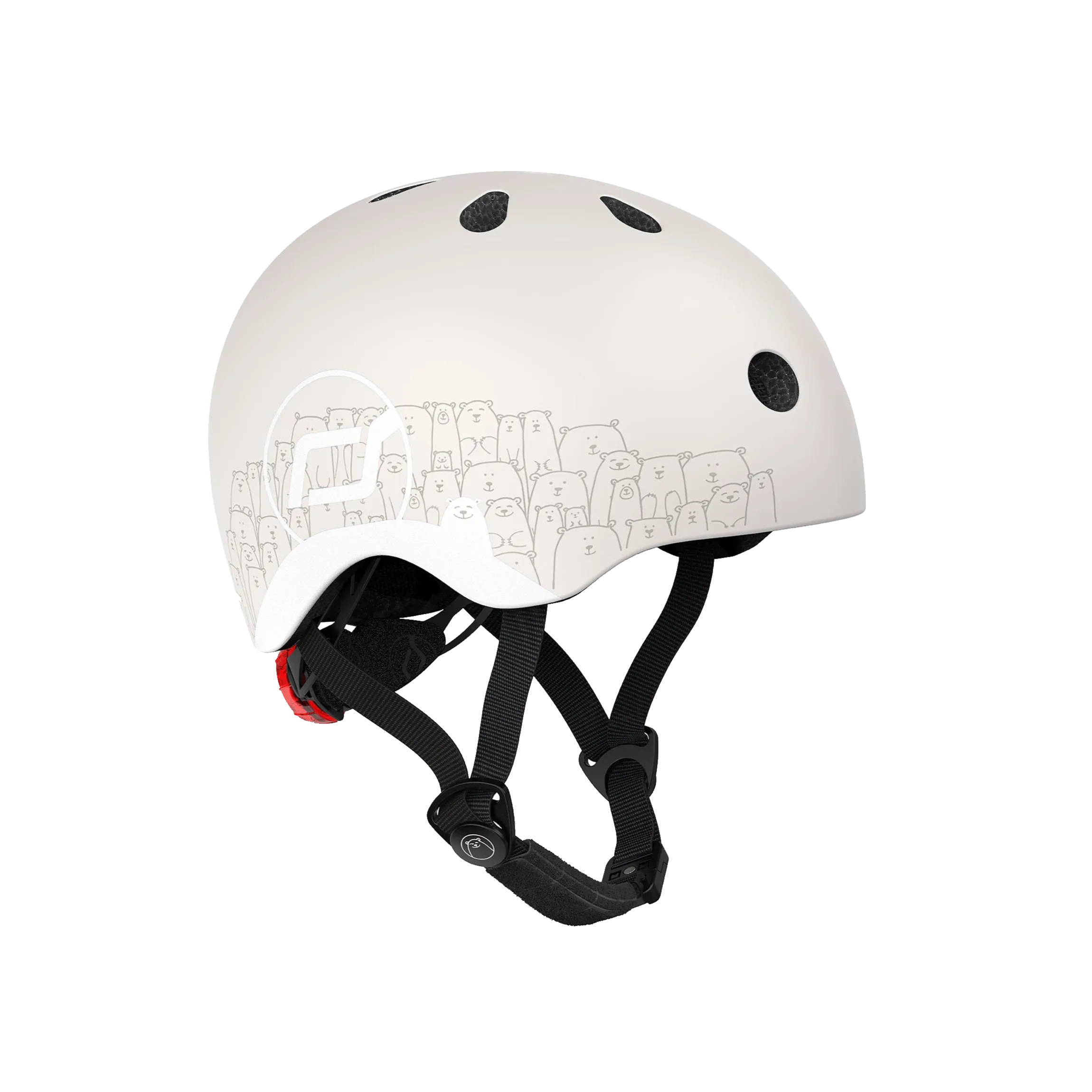 Reflective Baby Helmet (Ash)(XXS-S)