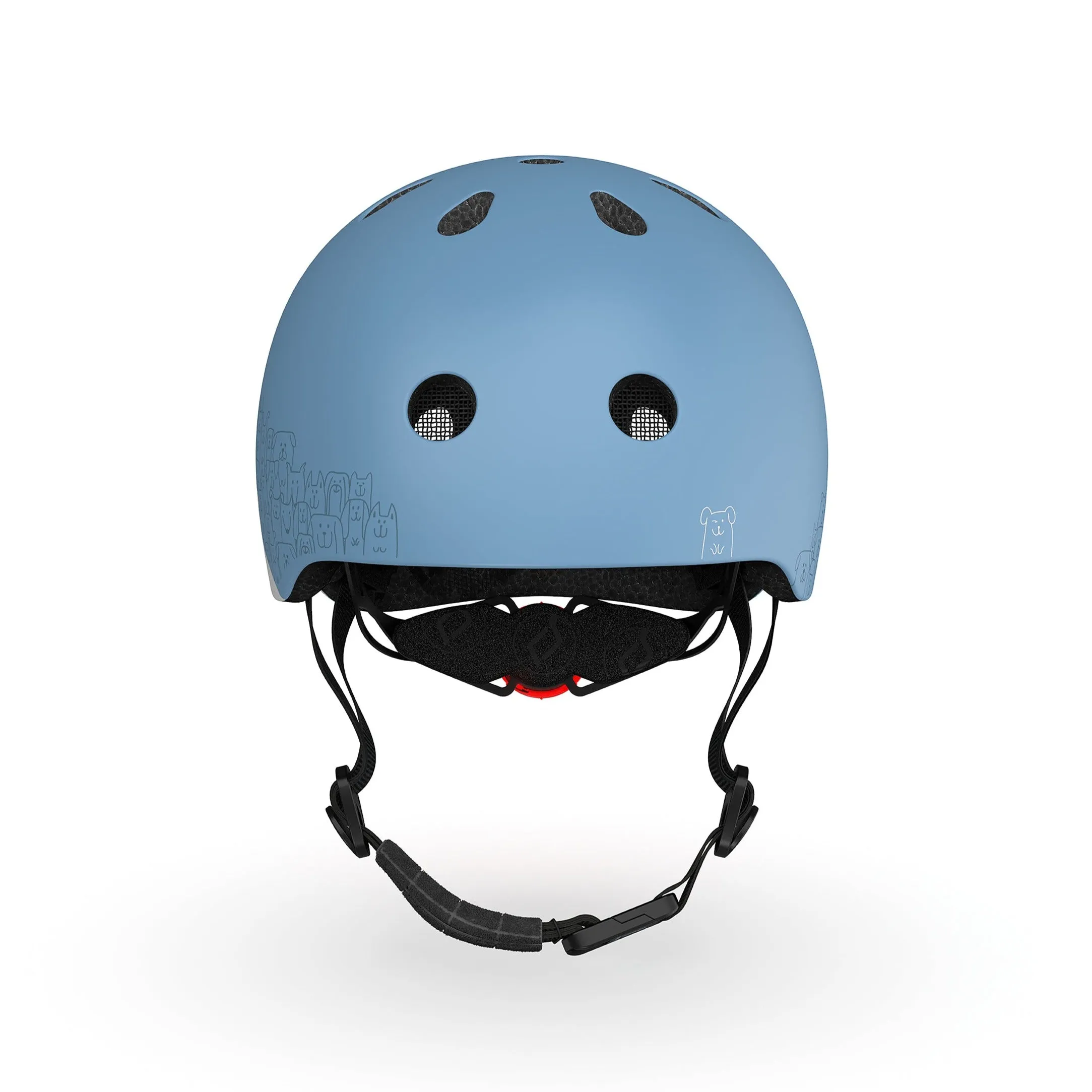 Reflective Baby Helmet (Steel)(XXS-S)