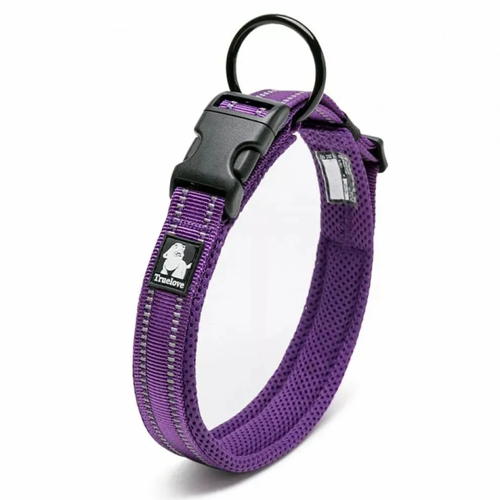 Reflective Dog Collar | 10 Colours | UK Shipped