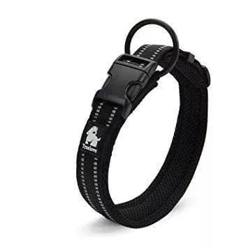 Reflective Dog Collar | 10 Colours | UK Shipped