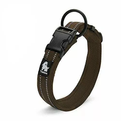 Reflective Dog Collar | 10 Colours | UK Shipped