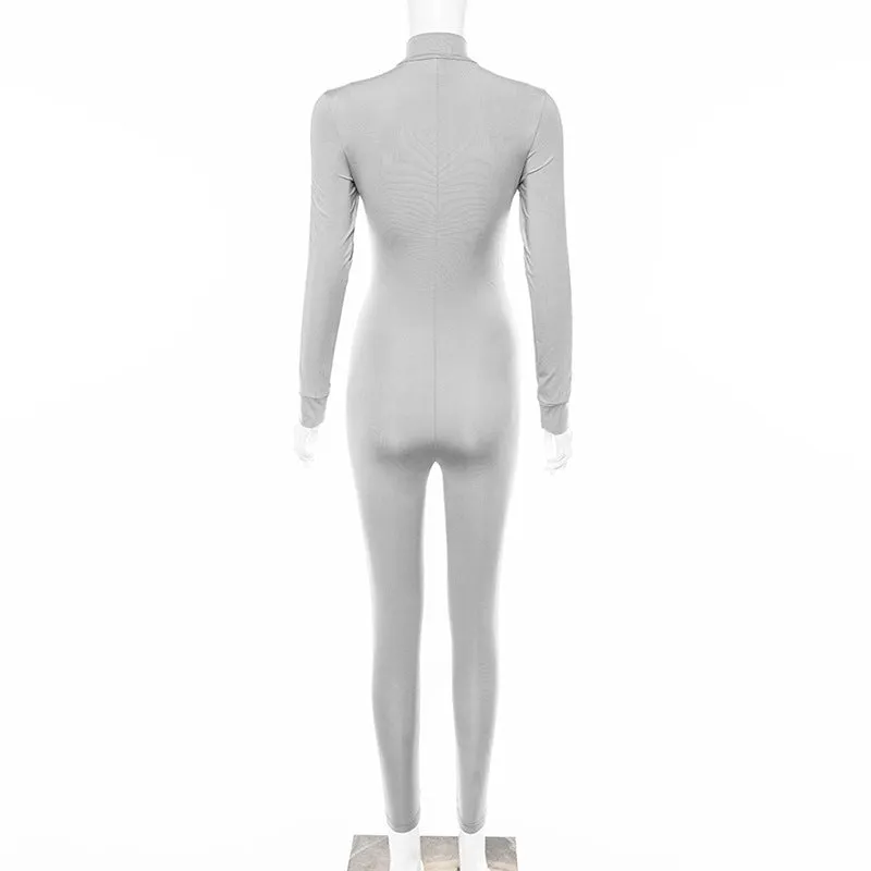 Reflective Paneled Jumpsuit