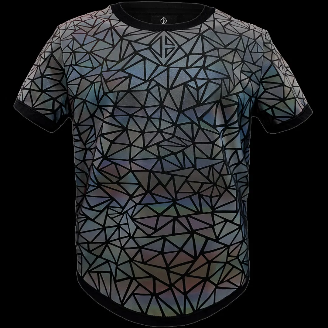 REFLEKT Mosaic Tee / Dark Rainbow