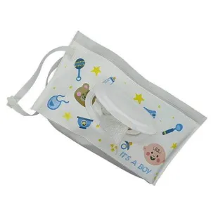 Reusable Wet Wipes Pouch - It's a Boy