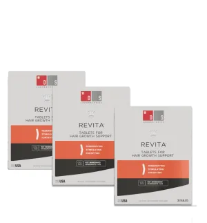 Revita 3 Pack - 3 Month Supply | Tablets For Hair Revitalization