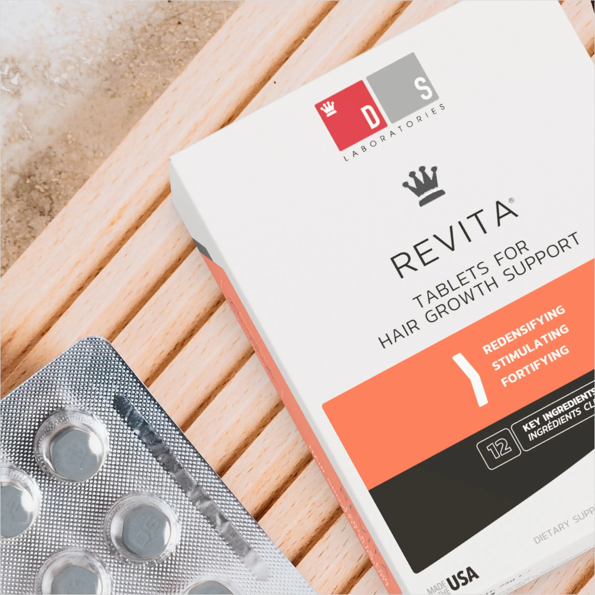 Revita 3 Pack - 3 Month Supply | Tablets For Hair Revitalization