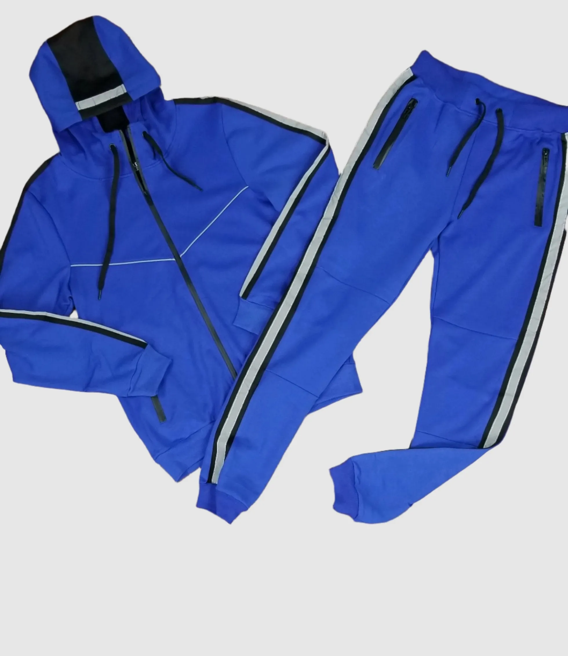 RIF-MJT60SET-Reflective Tape Tech Fleece Set