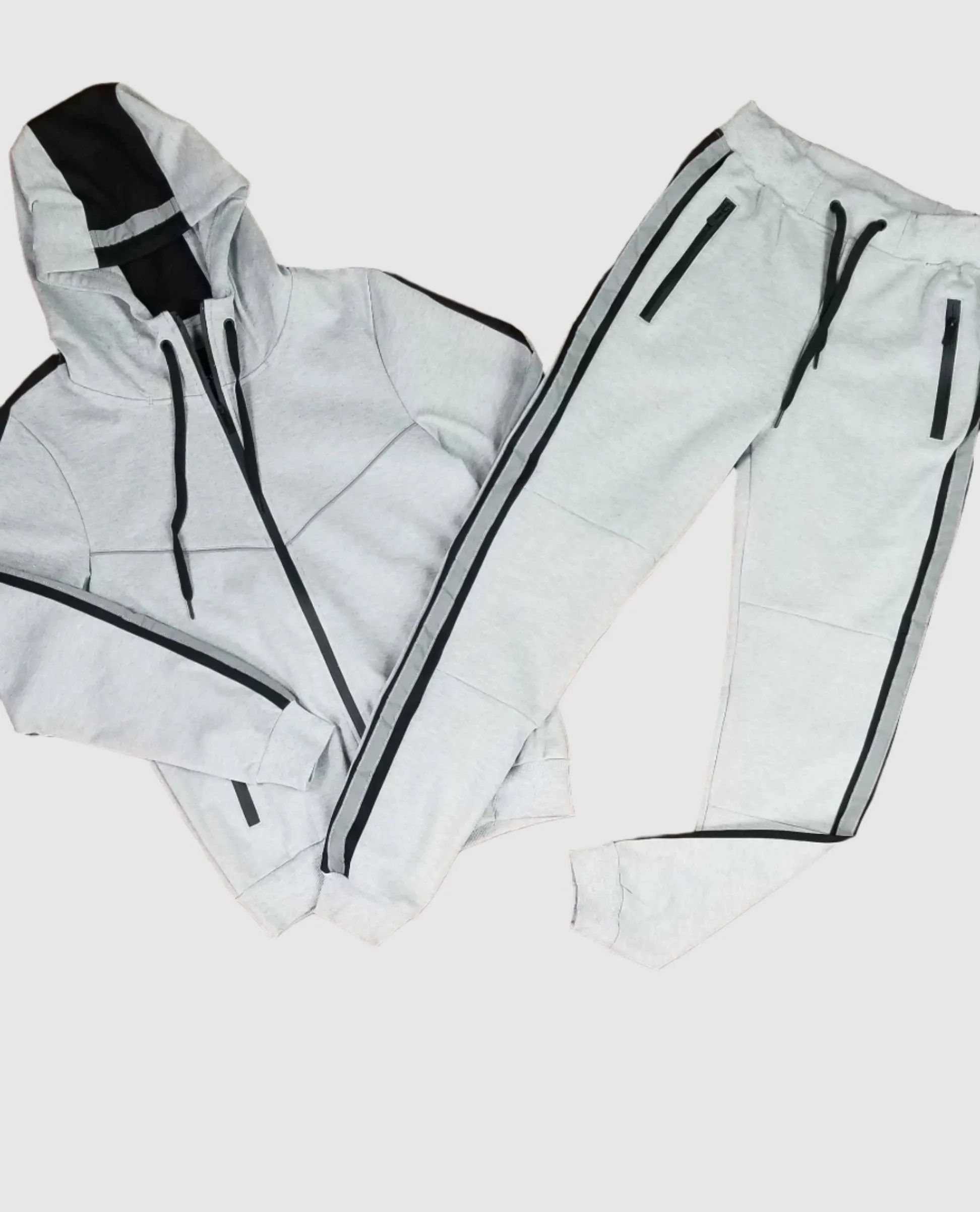 RIF-MJT60SET-Reflective Tape Tech Fleece Set