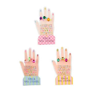 Ring & Nail Sticker Set