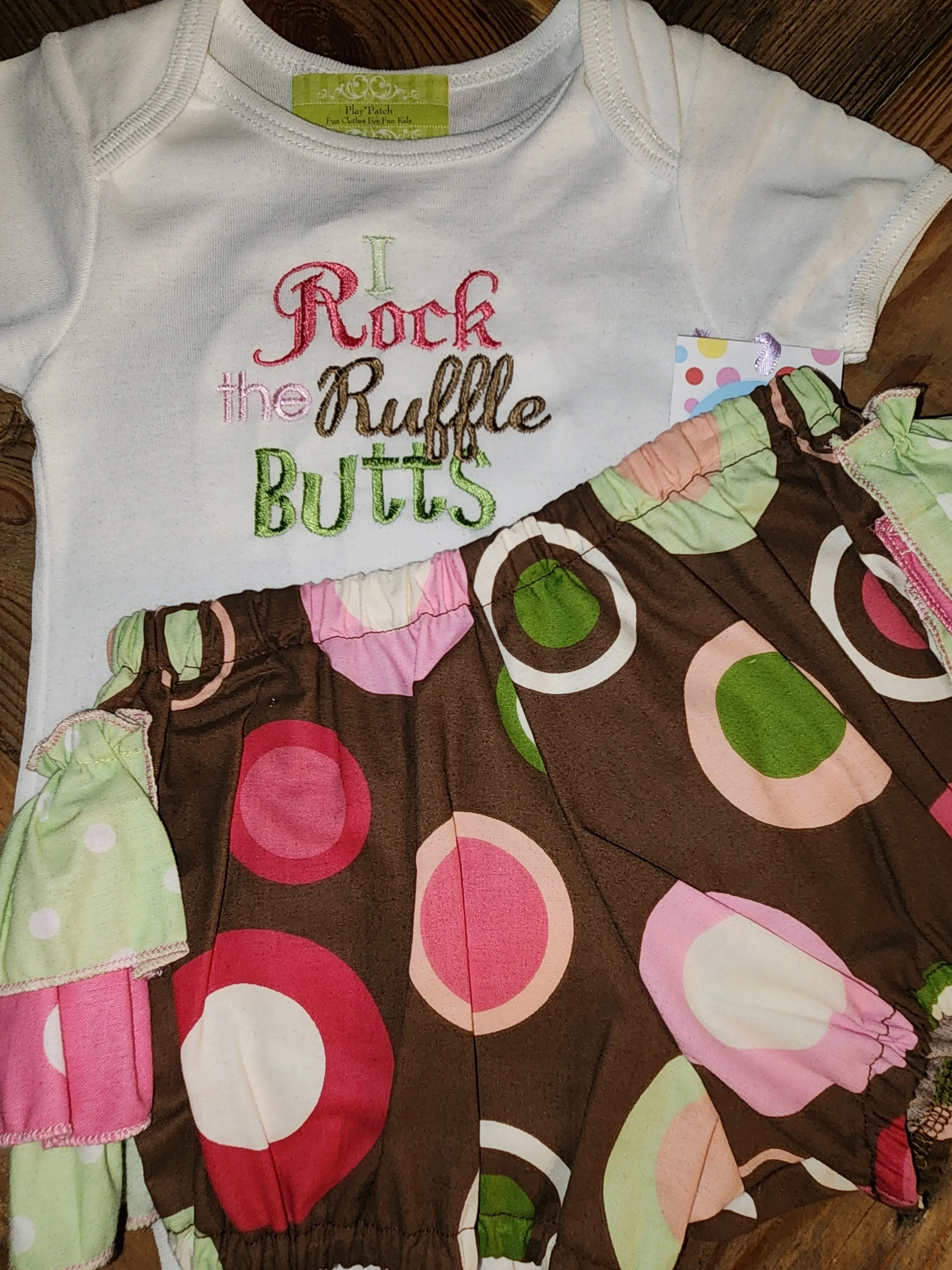 Rock the Ruffles Size 12m Two Piece Set