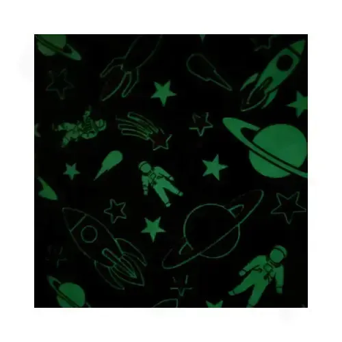 Rocket/Spaceship Glow in The Dark Blanket for Kids | 0-15 years