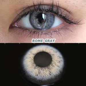 Rome Grey Colored Contact Lenses Yearly