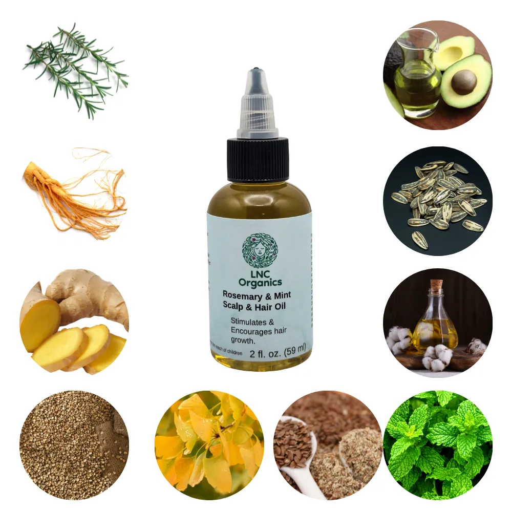 ROSEMARY AND MINT GROWTH OIL