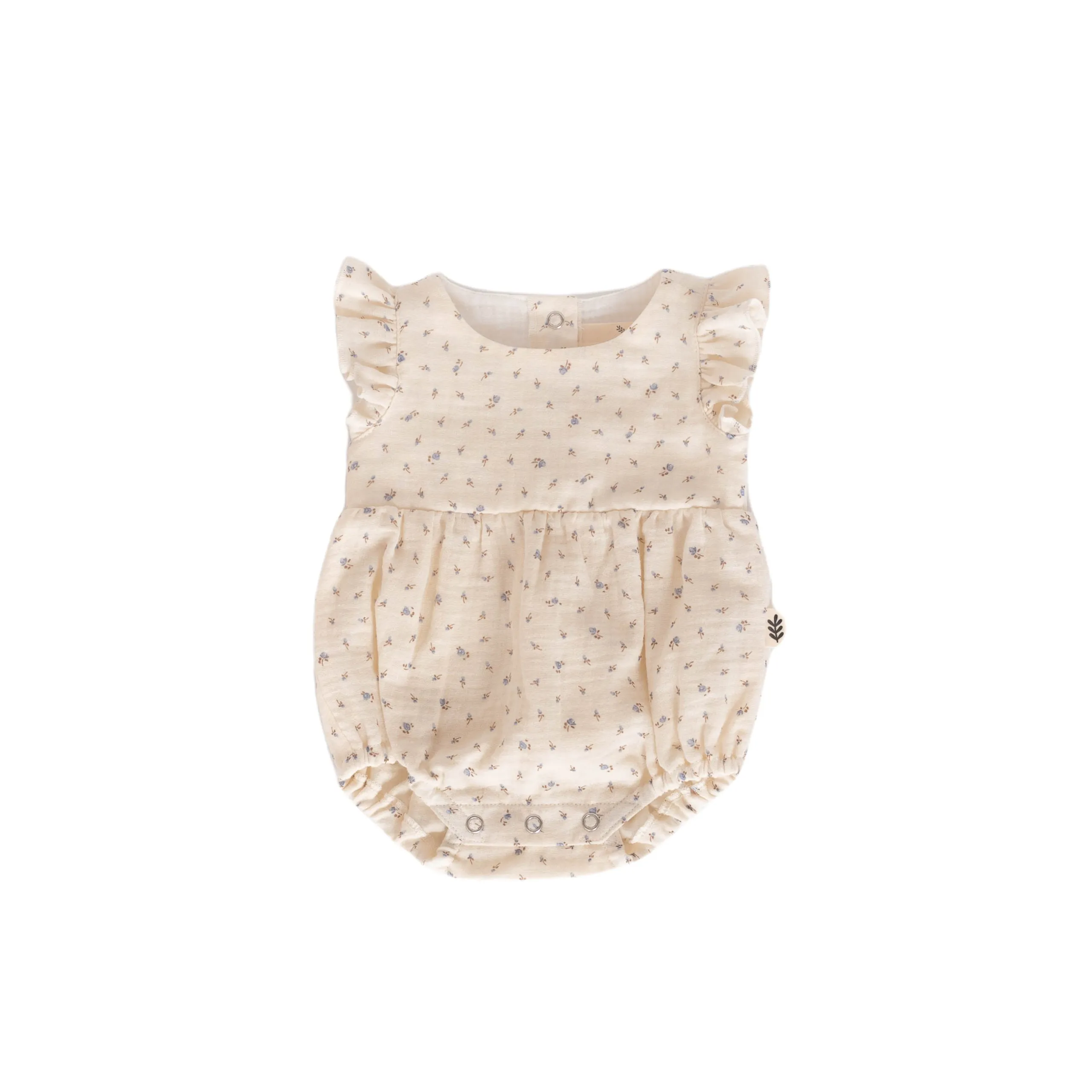 Ruffle Puffed Romper - Clara