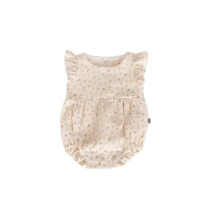 Ruffle Puffed Romper - Clara