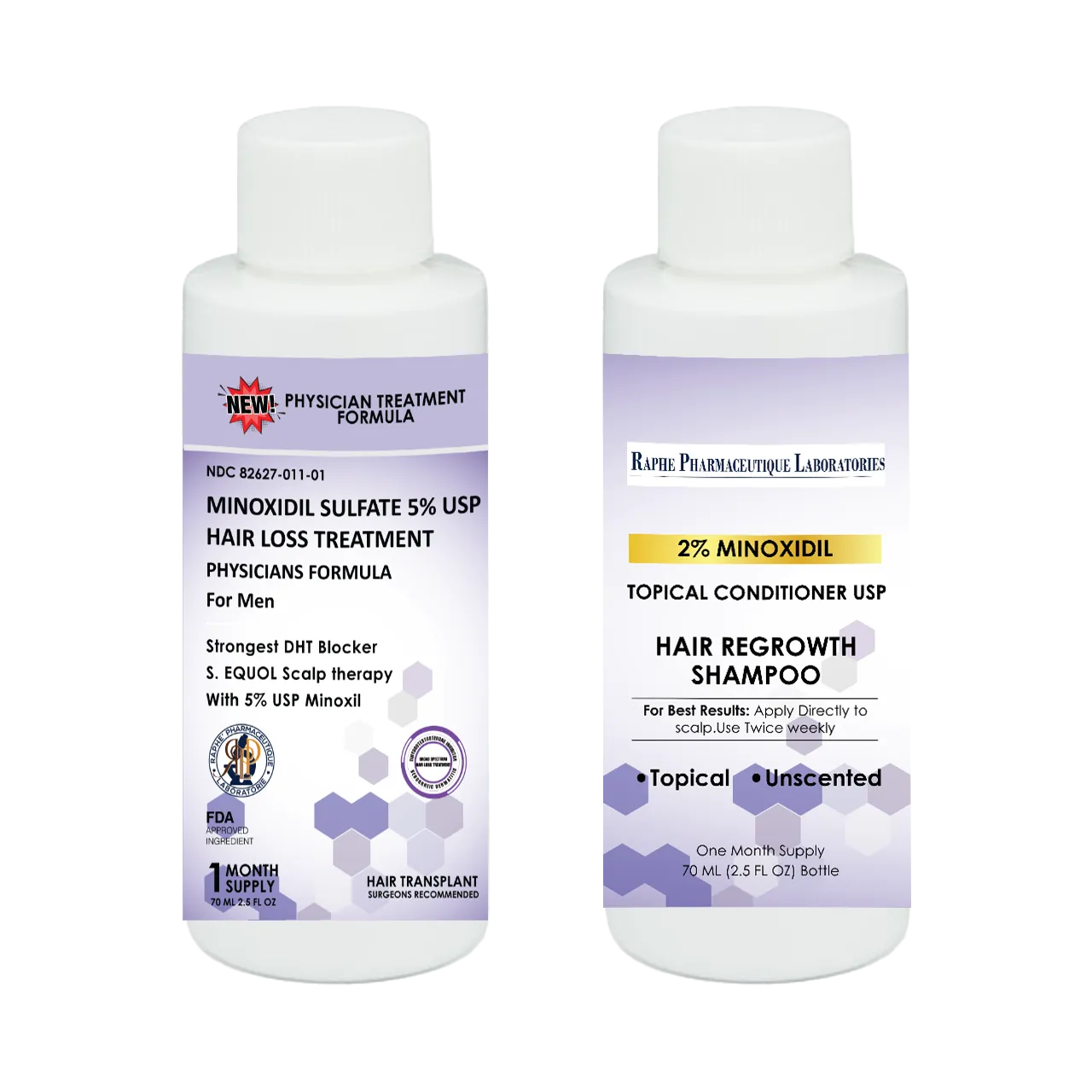 S-EQUOL Minoxidil Sulfate Serum for Hair Loss Beyond 10 Years 5000 Unlabeled Units