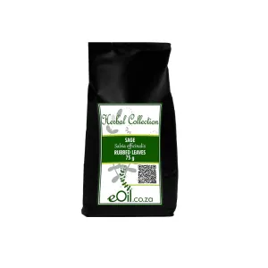 Sage Rubbed Leaves Dried ( Salvia officinalis ) - Herbal Collection