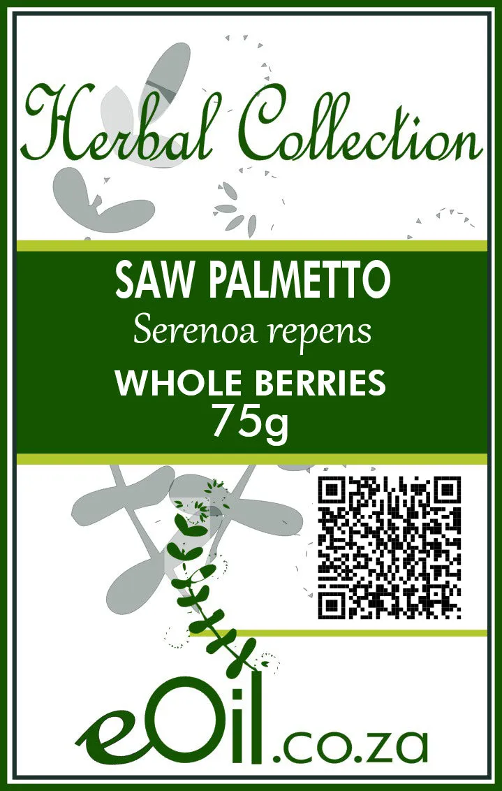 Saw Palmetto Dried Berries (Serenoa repens) - Herbal Collection