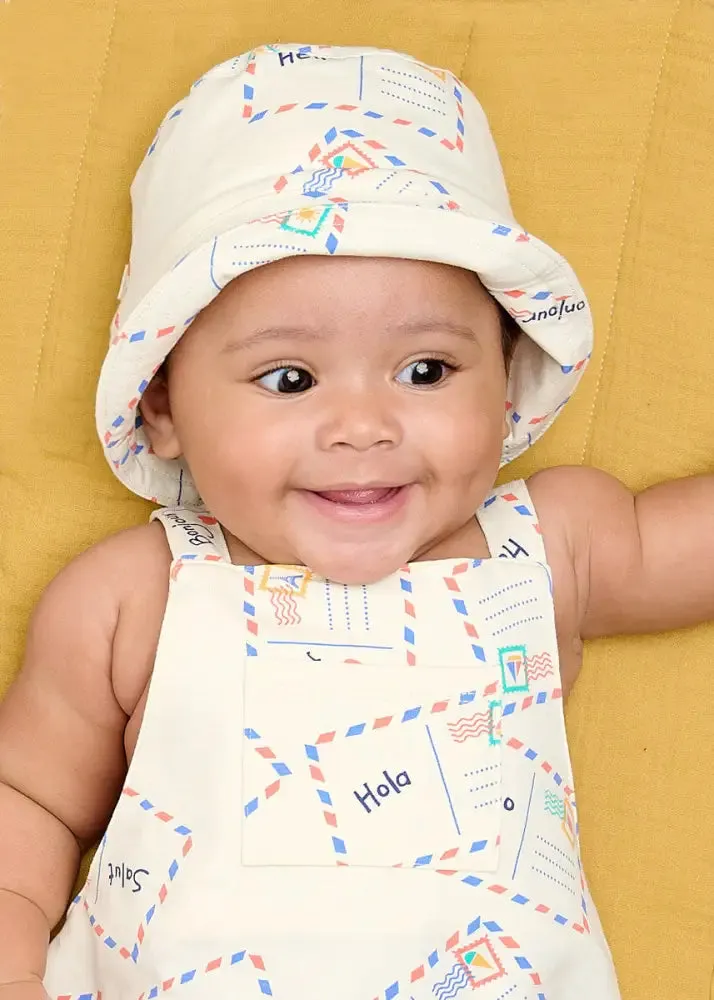 Scooter - Postcard  Jersey Baby Bubble Romper