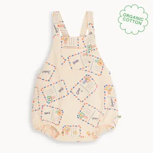 Scooter - Postcard  Jersey Baby Bubble Romper