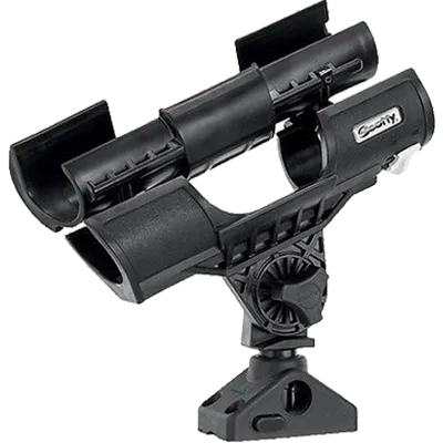 Scotty 0400-BK Orca Rod Holder, w/ 0241 Side / Deck Mount