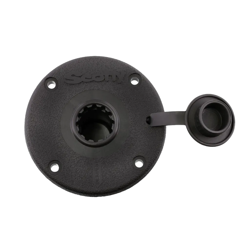 Scotty No. 344 Round Flush Deck Mount