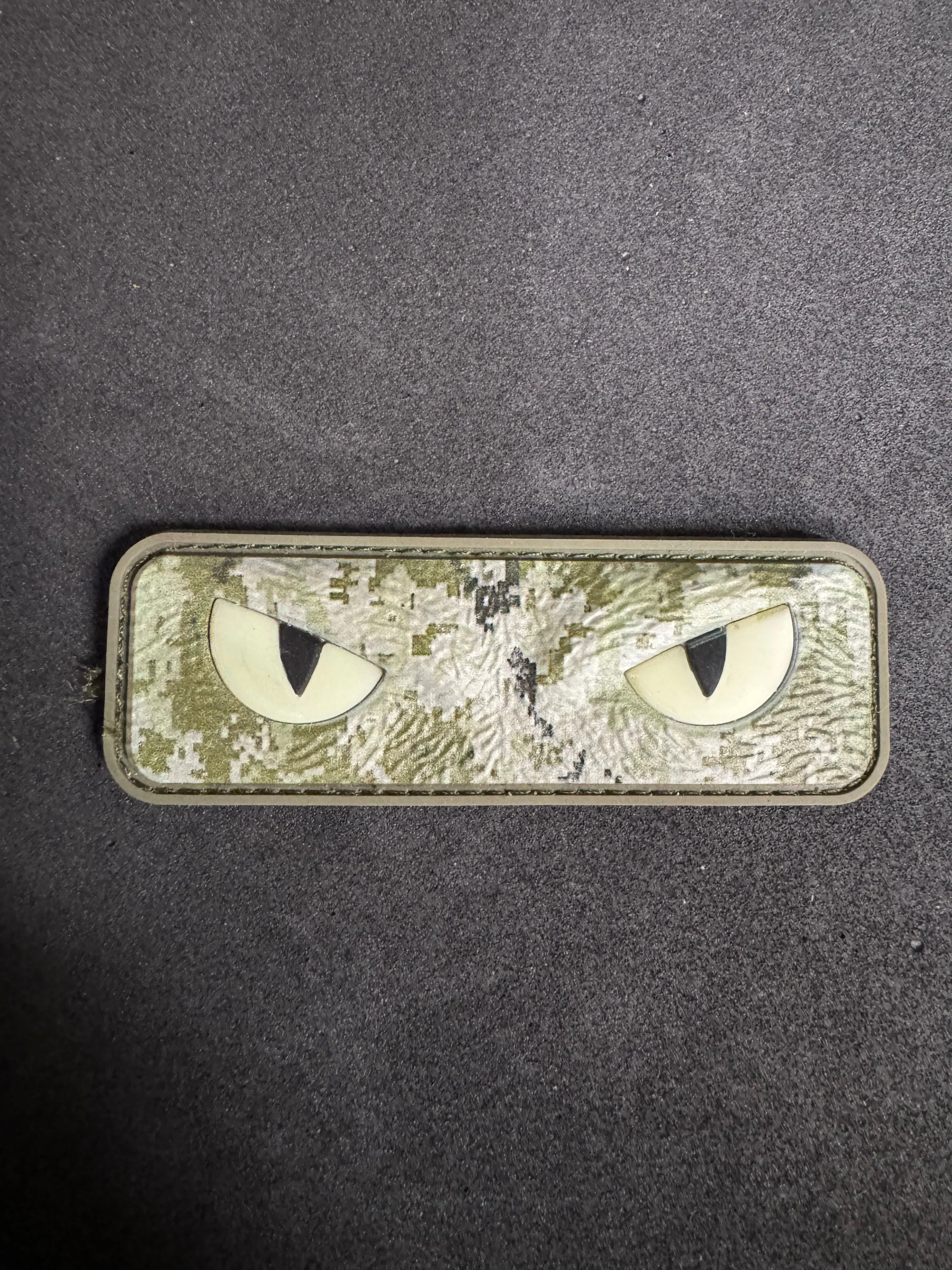 Sentinel Cat Eyes GITD PVC Morale Patch