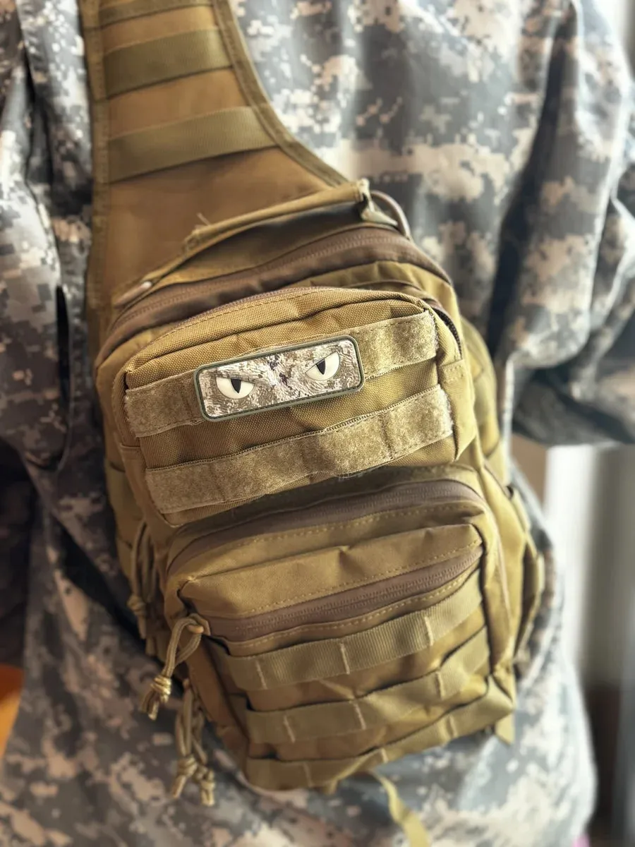 Sentinel Cat Eyes GITD PVC Morale Patch